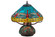 Tiffany Dragonfly Three Light Table Lamp in Mahogany Bronze (57|27159)