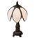 Tulip One Light Mini Lamp in Mahogany Bronze (57|26782)