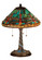 Tiffany Dragonfly Three Light Table Lamp in Mahogany Bronze (57|26682)