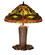 Tiffany Dragonfly Three Light Table Lamp in Mahogany Bronze (57|26680)