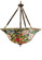 Tiffany Rosebush Five Light Inverted Pendant in Mahogany Bronze (57|26554)