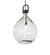Euri Tanta One Light Pendant in Black Chrome (57|258867)