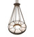 Cilindro Ventura LED Pendant in Cortez Gold & Timeless Bronze (57|258514)