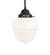 Revival Schoolhouse One Light Mini Pendant in Craftsman Brown (57|257314)