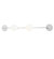 Alva LED Wall Sconce in Gloss White (57|256727)