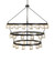 Loxley LED Chandelier in Blackwash (57|255211)
