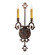 Aneila Two Light Wall Sconce in Cimarron Bronze (57|255166)