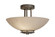 Thurston Two Light Semi-Flushmount in French Bronzed (57|255161)