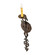 Merano One Light Wall Sconce in Cimarron Bronze (57|255148)
