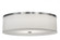 Cilindro Two Light Flushmount in Brushed Nickel (57|254940)