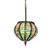 Jeweled Beehive One Light Pendant in Mahogany Bronze (57|254233)