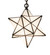 Moravian Star One Light Pendant in Craftsman Brown (57|253018)