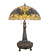 Rose Bouquet Three Light Table Lamp in Mahogany Bronze (57|252640)