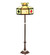 Poker Face Three Light Floor Lamp in Mahogany Bronze (57|252397)
