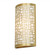 Cilindro One Light Wall Sconce in Brushed Brass (57|252290)