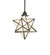 Moravian Star Four Light Pendant in Craftsman Brown On Brass (57|251943)