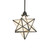 Moravian Star Four Light Pendant in Craftsman Brown (57|251943)