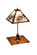 Pine Needle One Light Table Lamp in Mahogany Bronze (57|251508)