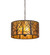 Winter Maple Three Light Pendant in Oil Rubbed Bronze (57|251387)