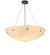 Cypola Six Light Flushmount in Solar Black (57|251273)