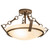 Covina Two Light Semi-Flushmount in Tyler Bronze (57|251128)