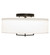 Cilindro LED Flushmount in Black & White (57|250105)