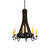 Barrel Stave Eight Light Chandelier (57|248830)