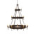 Warwick 24 Light Chandelier in Copper Rust (57|248627)