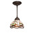 Roseborder One Light Mini Pendant in Mahogany Bronze (57|248596)
