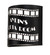 Tinseltown Two Light Wall Sconce in Textured Black (57|248084)