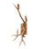 Antlers Three Light Wall Sconce in Naturally Shed/Sun Bleached (57|247843)