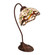 Roseborder One Light Desk Lamp in Mahogany Bronze (57|247780)