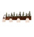 Tall Pines Four Light Vanity in Vintage Copper/Green Trees (57|247393)