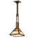 T'' Mission'' One Light Pendant in Antique Copper (57|246714)