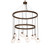Bola LED Chandelier in Tyler Bronze (57|246173)