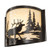 Elk At Lake One Light Wall Sconce in Timeless Bronze (57|246142)