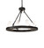 Loxley Nine Light Chandelier in Blackwash (57|245878)
