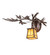 Pine Branch One Light Wall Sconce in Cafe Noir (57|245636)
