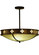 Byzantine Three Light Semi-Flushmount in Brushed Gold (57|245549)