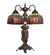 Tiffany Candice Three Light Table Lamp in Mahogany Bronze (57|245481)