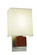 Navesink One Light Wall Sconce in Mahogany Wood (57|245404)