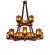 Avondale 24 Light Chandelier in Mahogany Bronze (57|245173)