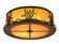 Reeds & Cattails Two Light Flushmount in Antique Copper (57|24466)