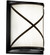 Whitewing LED Wall Sconce in Fine Textured Black (57|244395)