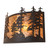 Tall Pines Two Light Wall Sconce in Oil Rubbed Bronze (57|243680)