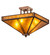 Prairie Loft Four Light Flushmount in Mahogany Bronze (57|243280)