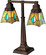 Mackintosh Leaf Two Light Desk Lamp in Mahogany Bronze (57|24284)