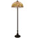 Tiffany Turning Leaf Three Light Floor Lamp in Mahogany Bronze (57|242797)