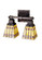 Prairie Corn Two Light Wall Sconce in Mahogany Bronze (57|24278)