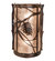 Whispering Pines Two Light Wall Sconce in Antique Copper (57|242033)